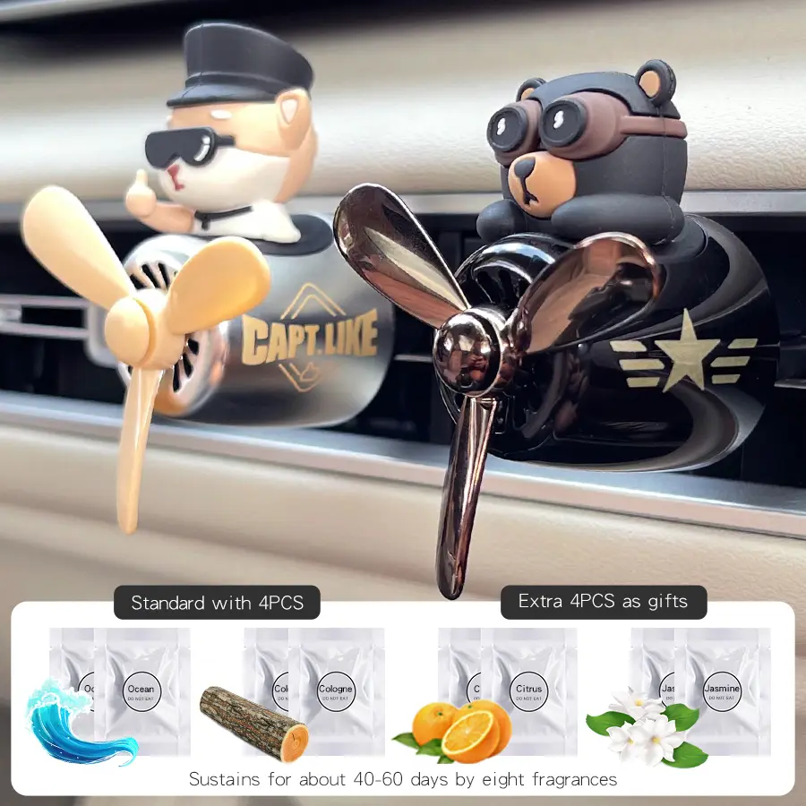 2PCS BEAR SHIBAINU