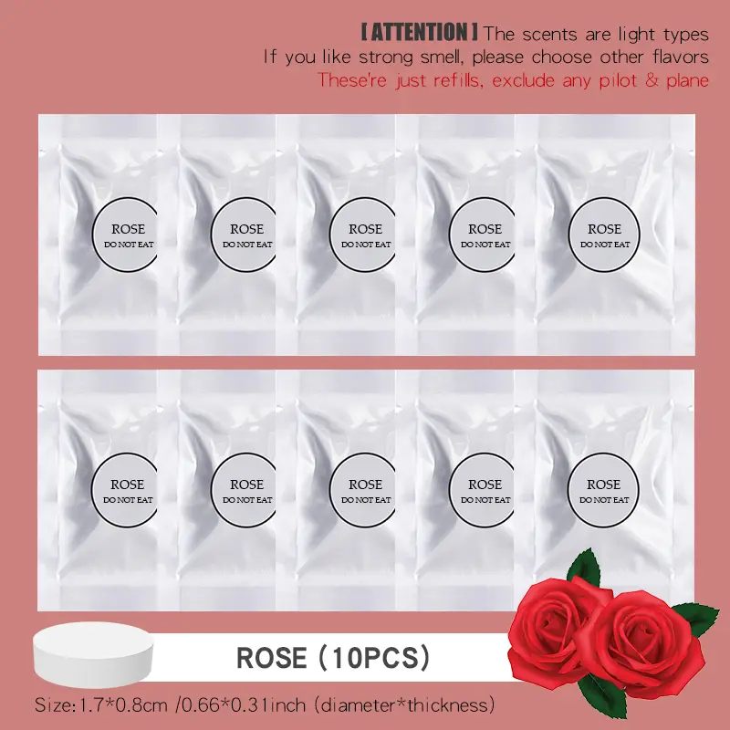10PCS Rose