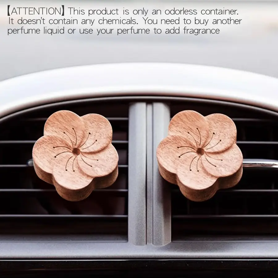 2PCS Flower no Aroma