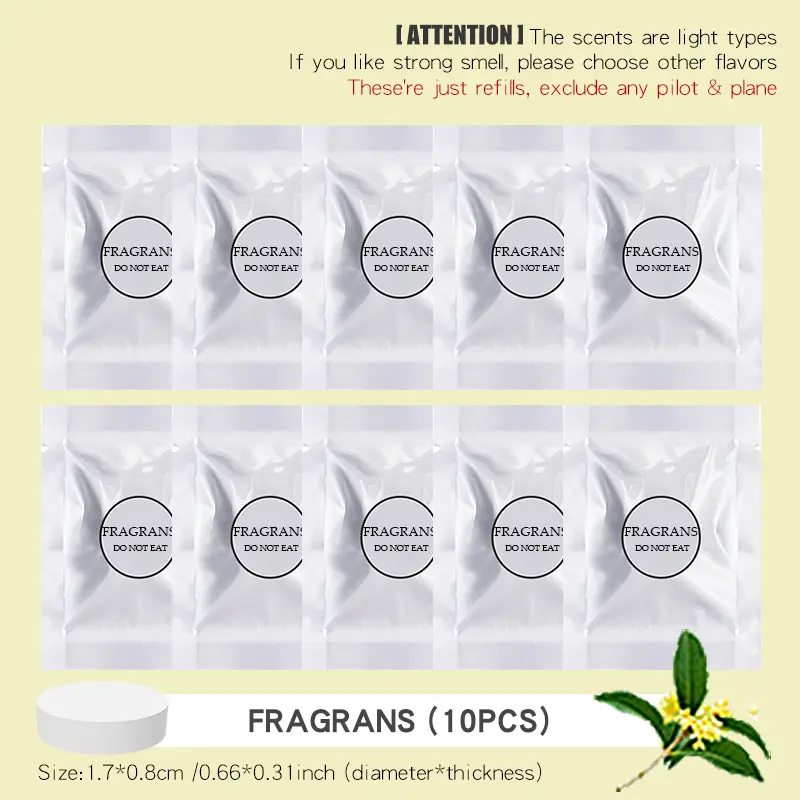 10PCS Fragrans