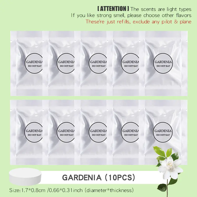 10PCS Gardenia